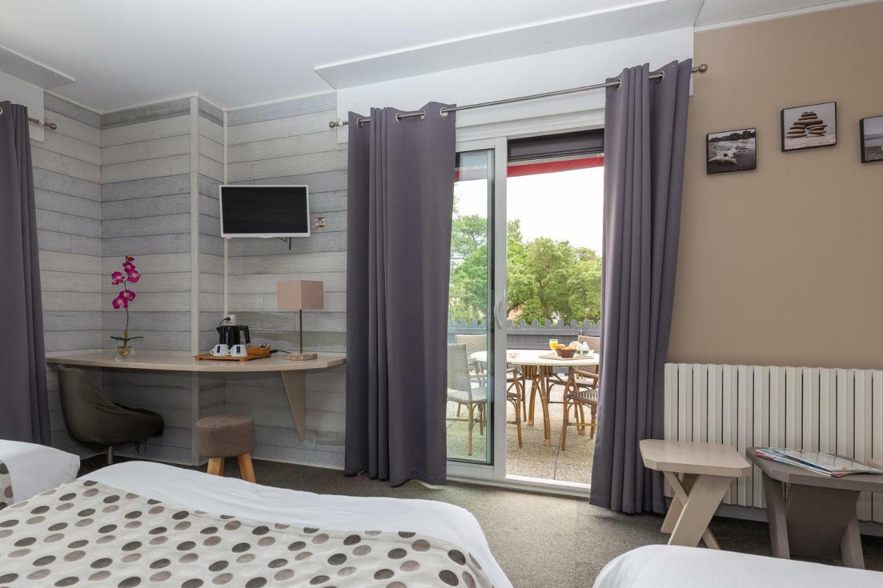 Logis Hotel Le Rond Point Soorts-Hossegor Exterior photo